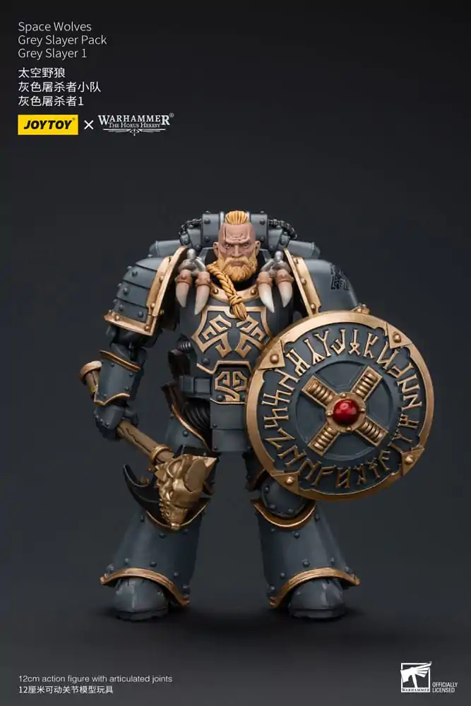 Warhammer The Horus Heresy Action Figure 1/18 Space Wolves Grey Slayer Pack Grey Slayer 1 12 cm termékfotó