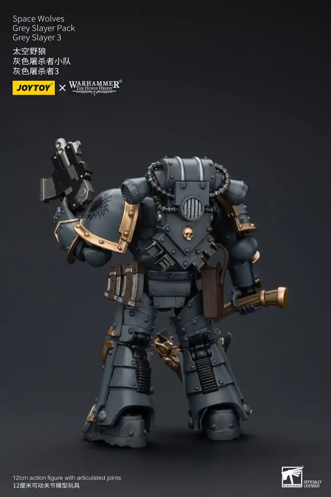 Warhammer The Horus Heresy Akčná figúrka 1/18 Space Wolves Grey Slayer Pack Grey Slayer 3 12 cm termékfotó