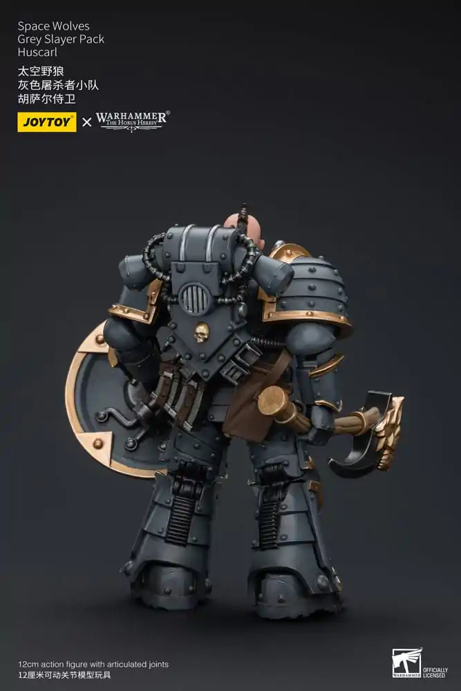 Warhammer The Horus Heresy Akčná figúrka 1/18 Space Wolves Grey Slayer Pack Huscarl 12 cm termékfotó