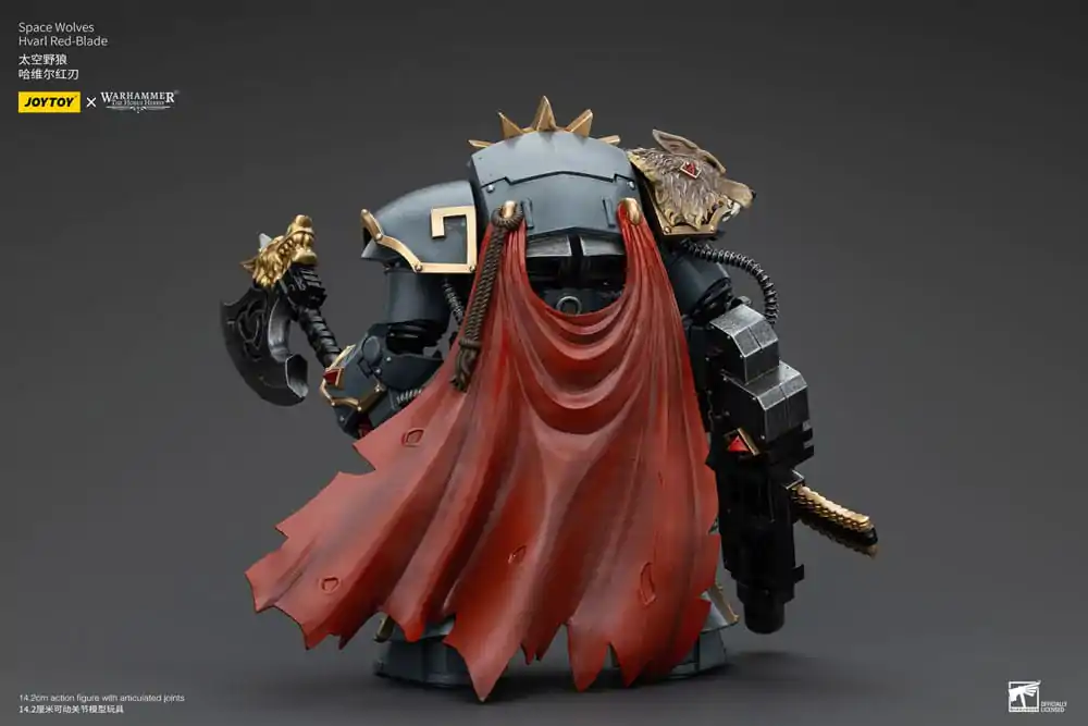 Akčná figúrka Warhammer The Horus Heresy 1/18 Space Wolves Hvarl Red-Blade 14 cm termékfotó