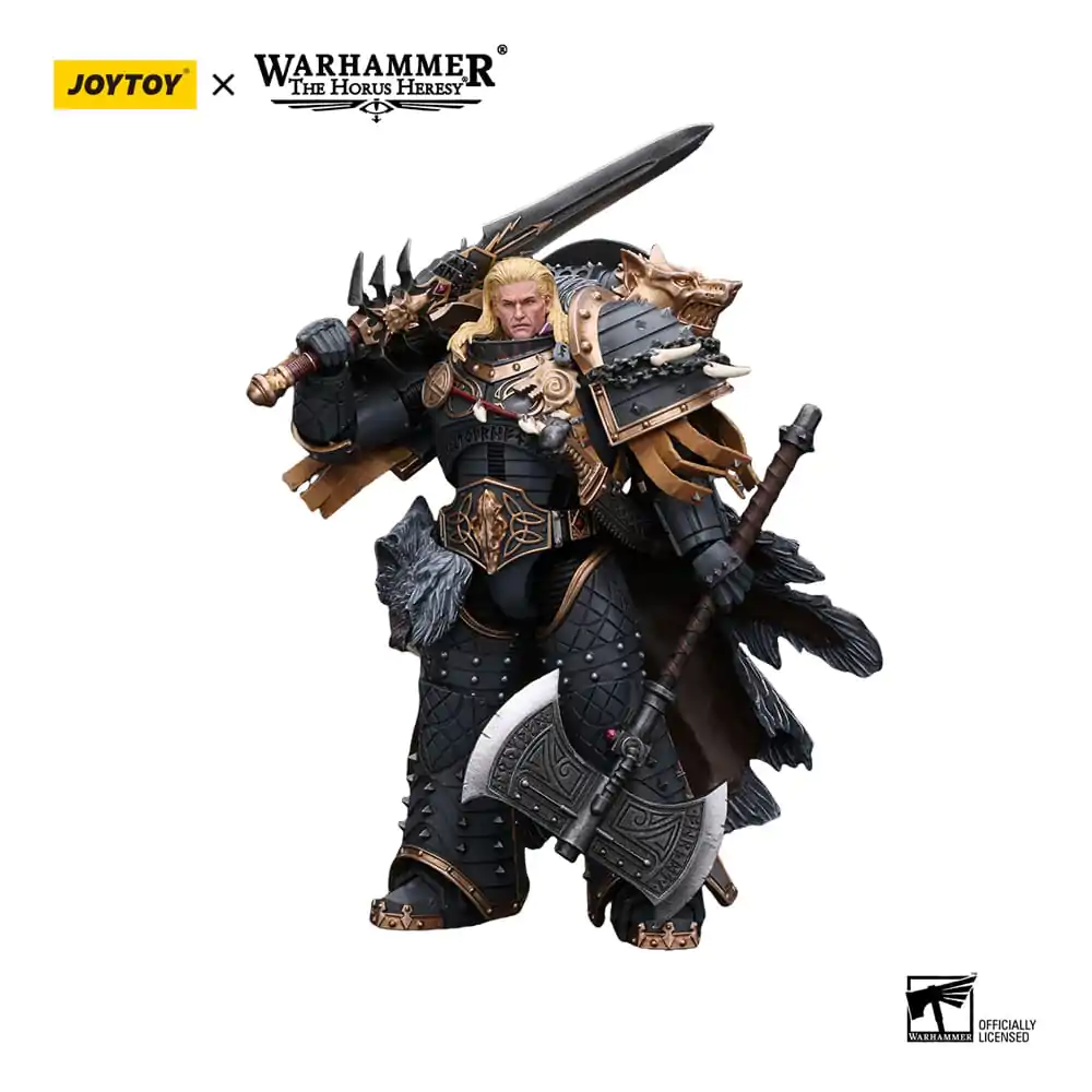 Warhammer The Horus Heresy Action Figure 1/18 Space Wolves Leman Russ Primarch of the VIth Legion 12 cm termékfotó