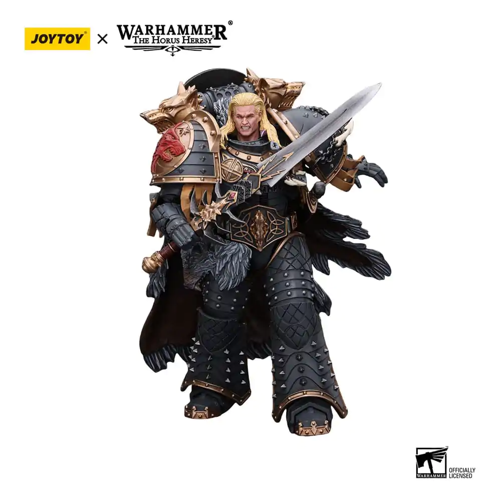 Warhammer The Horus Heresy Action Figure 1/18 Space Wolves Leman Russ Primarch of the VIth Legion 12 cm termékfotó