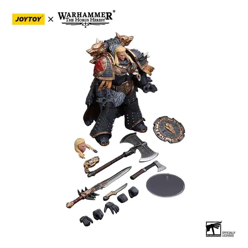 Warhammer The Horus Heresy Action Figure 1/18 Space Wolves Leman Russ Primarch of the VIth Legion 12 cm termékfotó