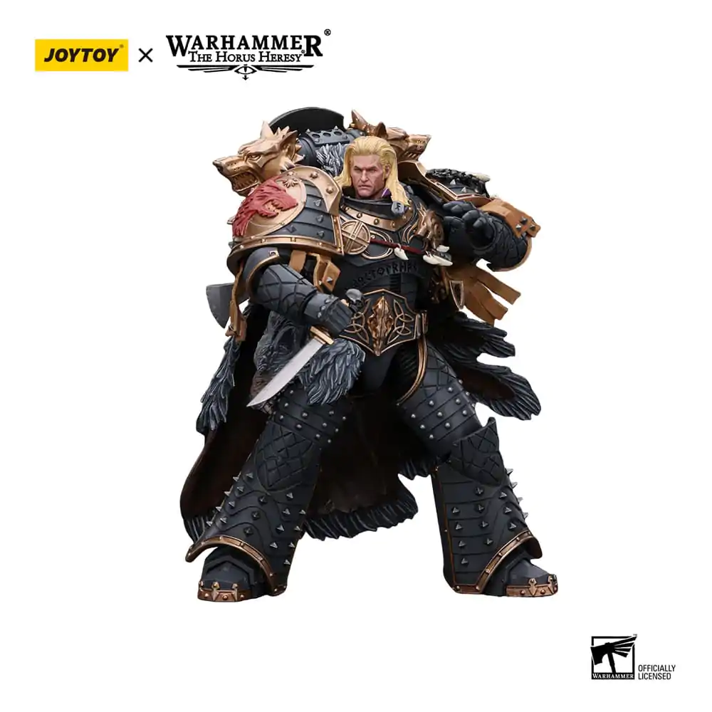 Warhammer The Horus Heresy Action Figure 1/18 Space Wolves Leman Russ Primarch of the VIth Legion 12 cm termékfotó