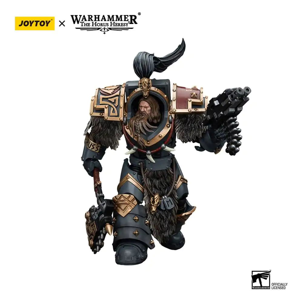 Warhammer The Horus Heresy Akčná figúrka 1/18 Space Wolves Varagyr Wolf Guard Squad Varagyr Terminator 2 12 cm termékfotó