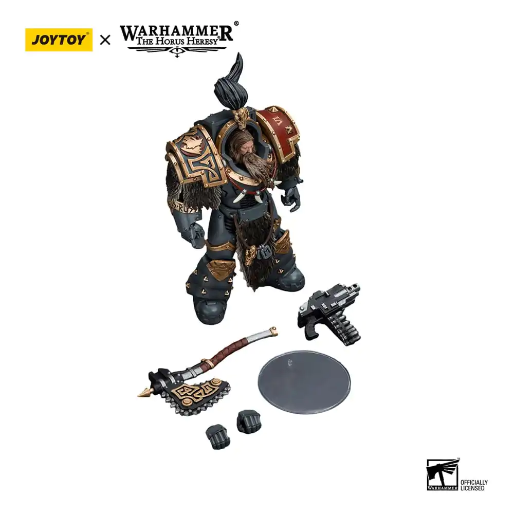 Warhammer The Horus Heresy Akčná figúrka 1/18 Space Wolves Varagyr Wolf Guard Squad Varagyr Terminator 2 12 cm termékfotó