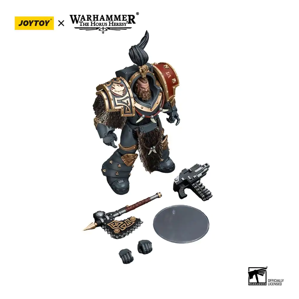 Warhammer The Horus Heresy Akčná figúrka 1/18 Space Wolves Varagyr Wolf Guard Squad Varagyr Terminator 4 12 cm termékfotó