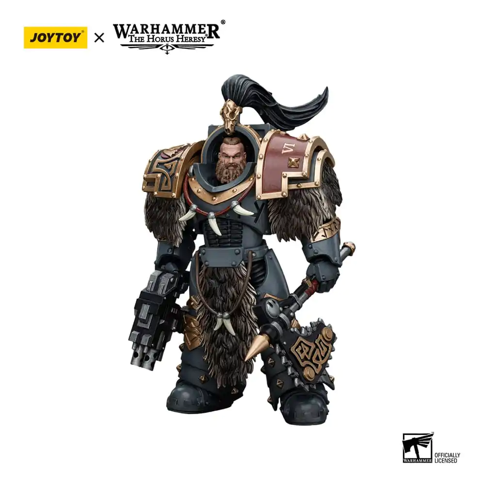 Warhammer The Horus Heresy Akčná figúrka 1/18 Space Wolves Varagyr Wolf Guard Squad Varagyr Terminator 4 12 cm termékfotó