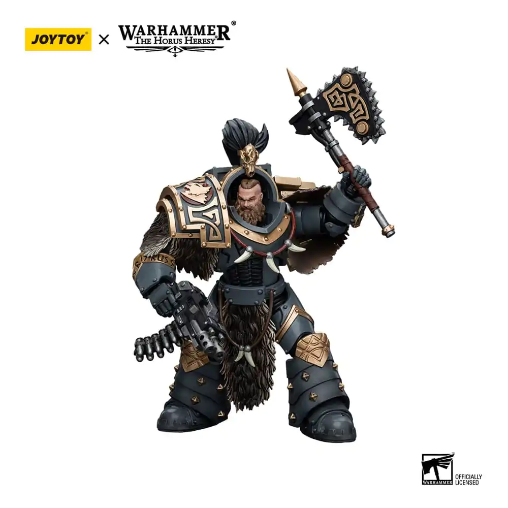 Warhammer The Horus Heresy Akčná figúrka 1/18 Space Wolves Varagyr Wolf Guard Squad Varagyr Terminator 4 12 cm termékfotó