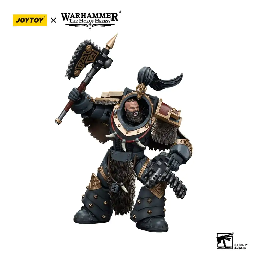 Warhammer The Horus Heresy Akčná figúrka 1/18 Space Wolves Varagyr Wolf Guard Squad Varagyr Thegn 12 cm termékfotó