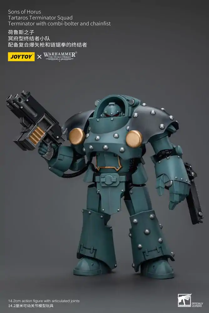 Warhammer The Horus Heresy akčná figúrka 1/18 Tartaros Terminator Squad Terminator s kombibolterom a reťazovou päsťou 12 cm termékfotó