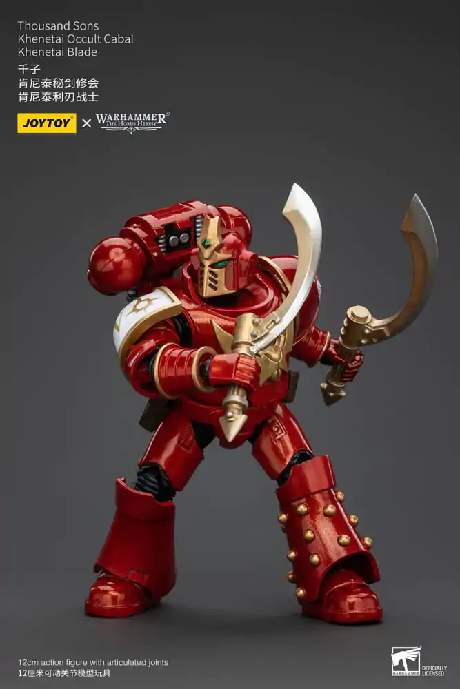 Warhammer The Horus Heresy Akčná figúrka 1/18 Thousand Sons Khenetai Occult Cabal Khenetai Blade 12 cm termékfotó