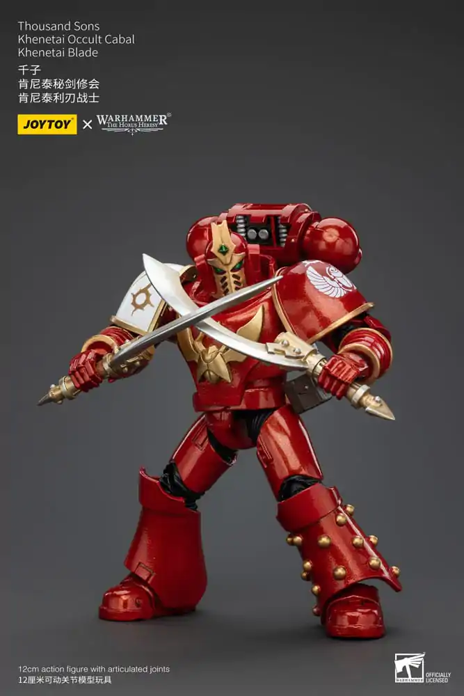 Warhammer The Horus Heresy Akčná figúrka 1/18 Thousand Sons Khenetai Occult Cabal Khenetai Blade 12 cm termékfotó