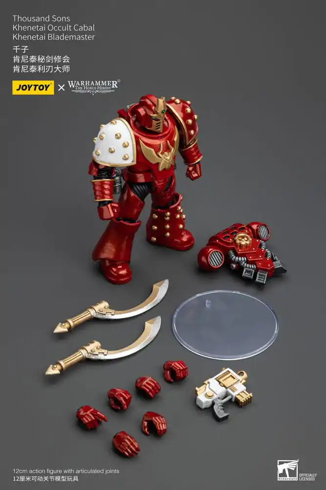 Warhammer The Horus Heresy Akčná figúrka 1/18 Thousand Sons Khenetai Occult Cabal Khenetai Blademaster 12 cm termékfotó