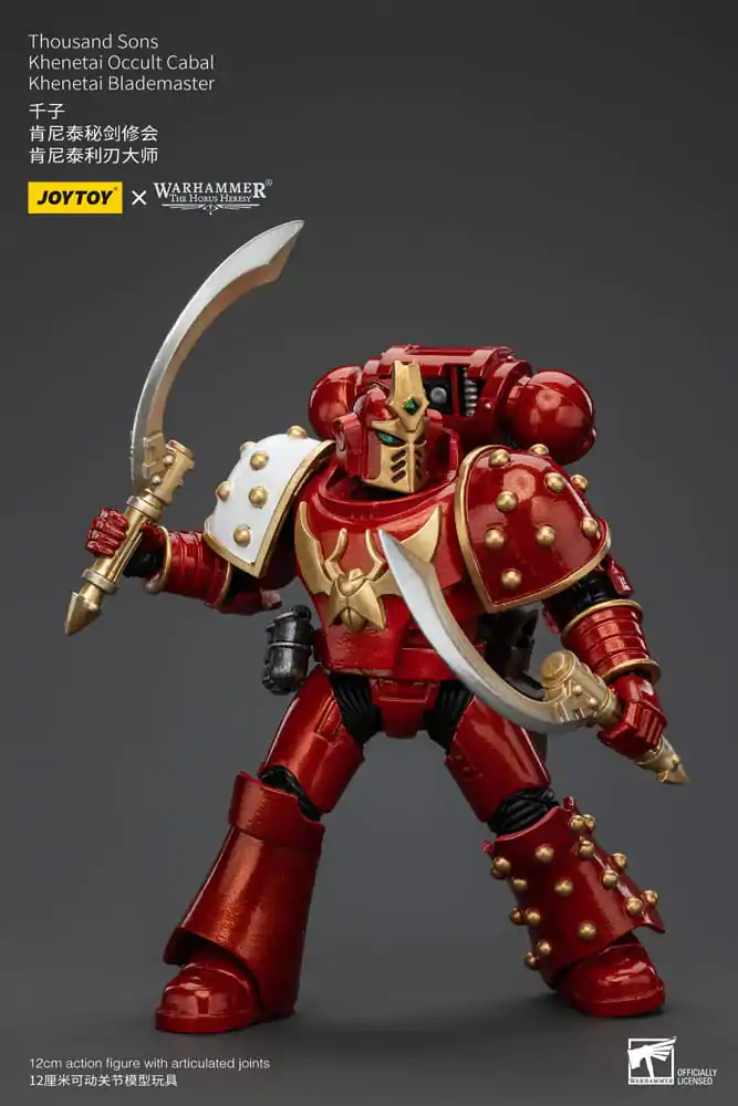 Warhammer The Horus Heresy Akčná figúrka 1/18 Thousand Sons Khenetai Occult Cabal Khenetai Blademaster 12 cm termékfotó