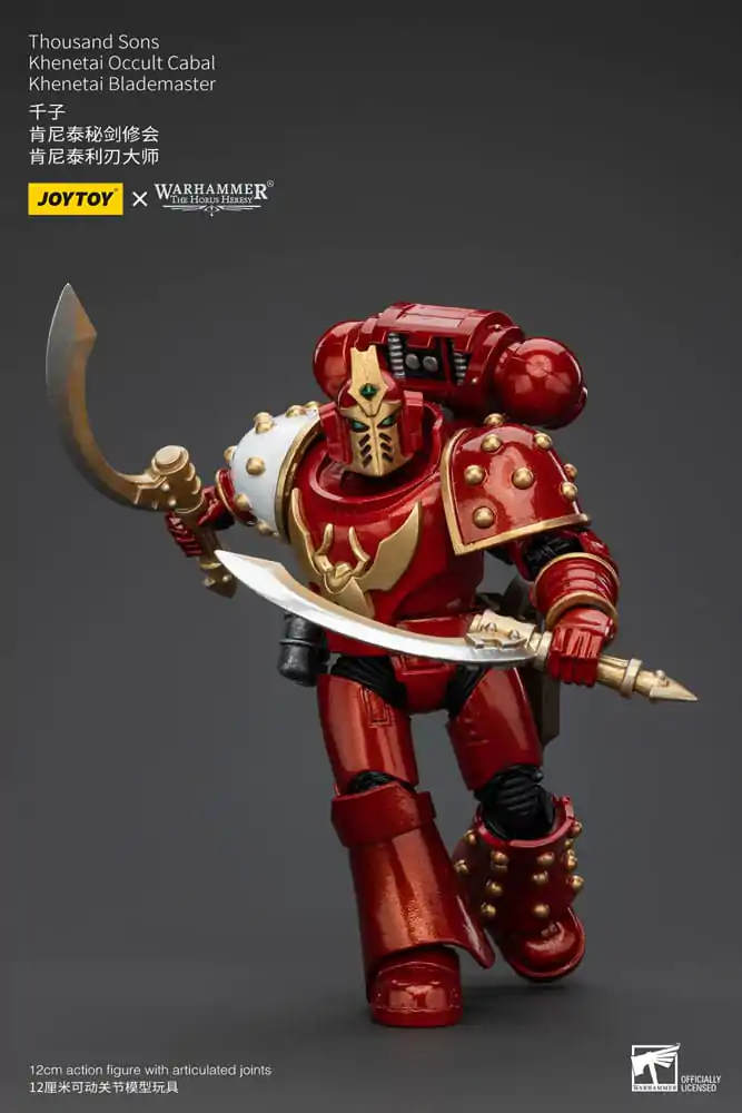 Warhammer The Horus Heresy Akčná figúrka 1/18 Thousand Sons Khenetai Occult Cabal Khenetai Blademaster 12 cm termékfotó