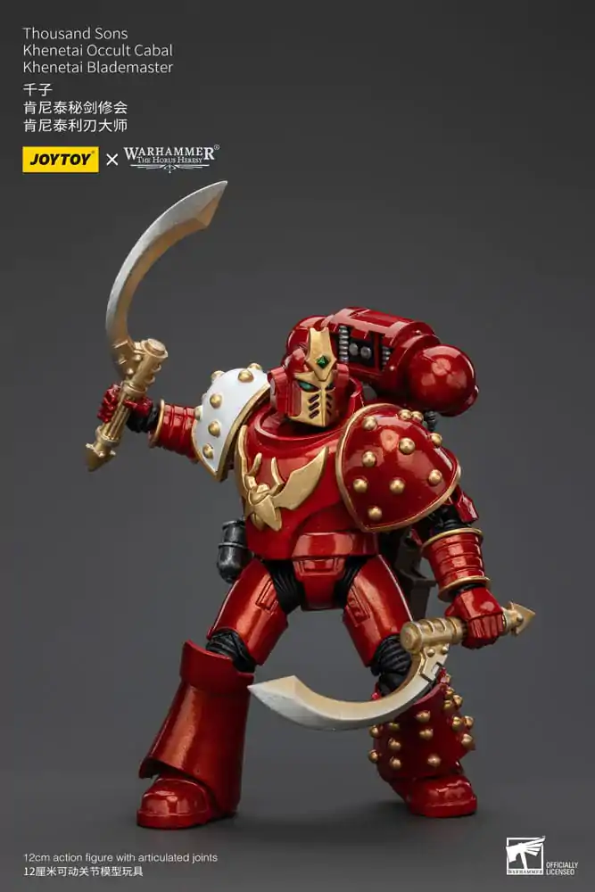 Warhammer The Horus Heresy Akčná figúrka 1/18 Thousand Sons Khenetai Occult Cabal Khenetai Blademaster 12 cm termékfotó