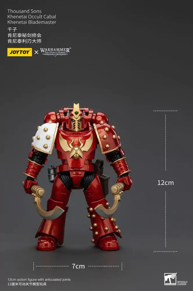 Warhammer The Horus Heresy Akčná figúrka 1/18 Thousand Sons Khenetai Occult Cabal Khenetai Blademaster 12 cm termékfotó