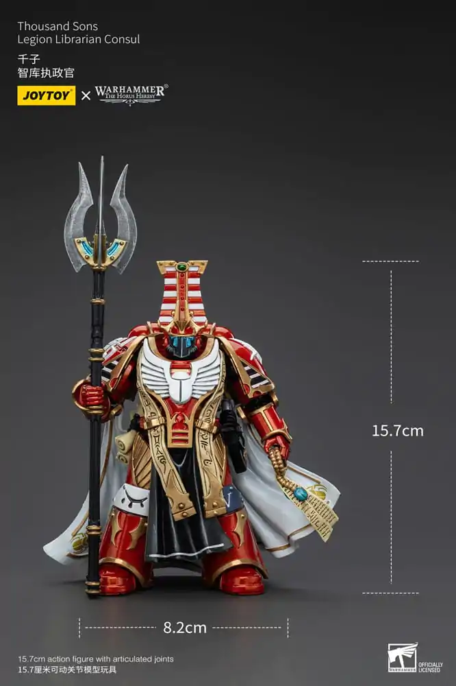 Warhammer The Horus Heresy Akčná figúrka 1/18 Thousand Sons Legion Knihovník Consut 16 cm termékfotó