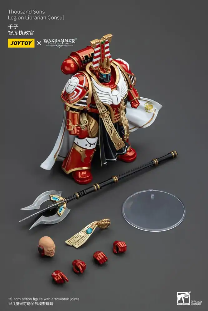 Warhammer The Horus Heresy Akčná figúrka 1/18 Thousand Sons Legion Knihovník Consut 16 cm termékfotó