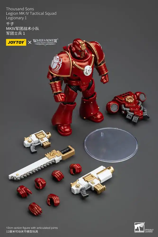 Warhammer The Horus Heresy Akčná figúrka 1/18 Thousand Sons Legion MK IV Tactical Squad Legionary 1 12 cm termékfotó