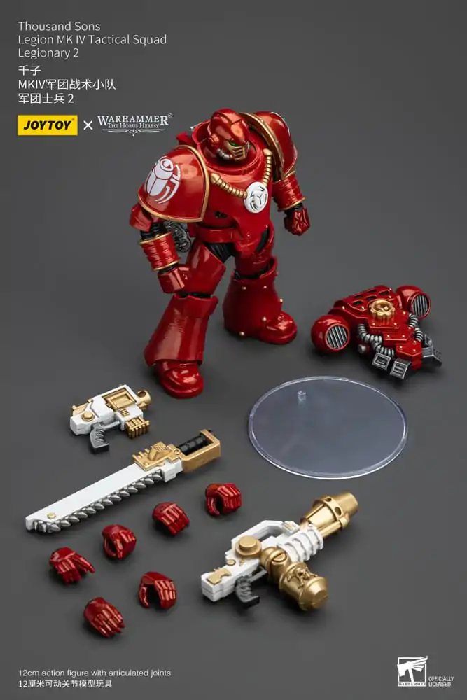 Warhammer The Horus Heresy akčná figúrka 1/18 Thousand Sons Legion MK IV Tactical Squad Legionary 2 12 cm termékfotó