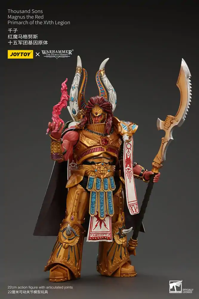 Warhammer The Horus Heresy Akčná figúrka 1/18 Thousand sons Magnus the Red Primarch of the XVth Legion 12 cm termékfotó