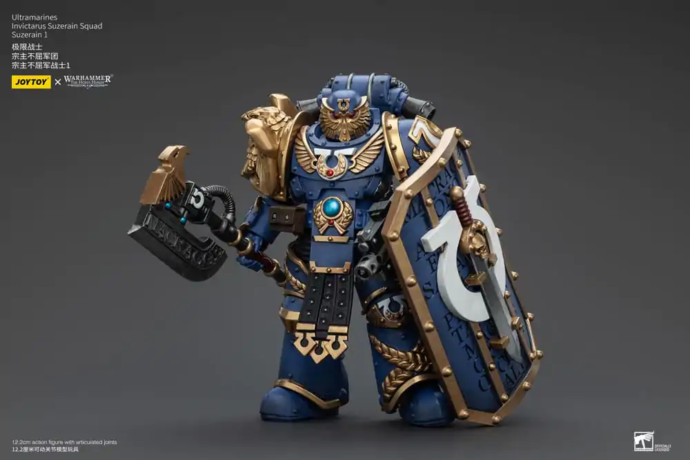 Warhammer The Horus Heresy Akčná figúrka 1/18 Ultramarines Invictarus Suzerain Squad Suzerain 1 12 cm termékfotó