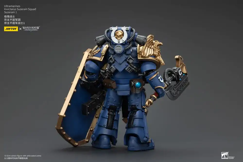 Warhammer The Horus Heresy Akčná figúrka 1/18 Ultramarines Invictarus Suzerain Squad Suzerain 1 12 cm termékfotó