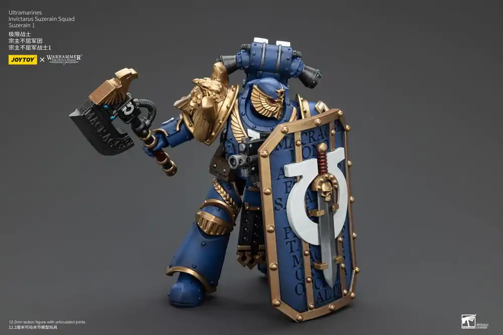 Warhammer The Horus Heresy Akčná figúrka 1/18 Ultramarines Invictarus Suzerain Squad Suzerain 1 12 cm termékfotó