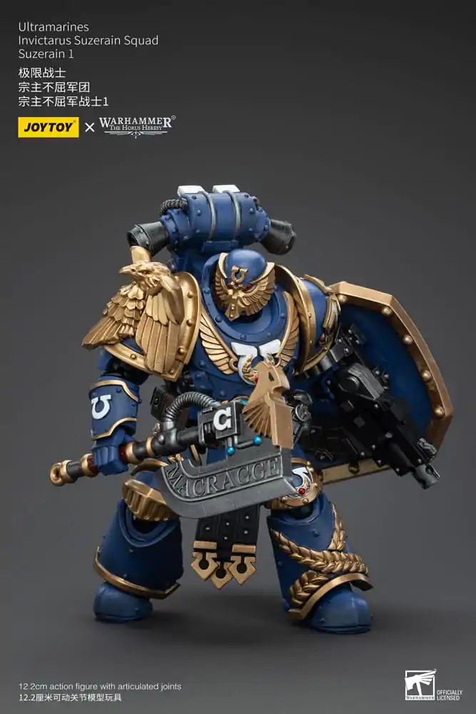 Warhammer The Horus Heresy Akčná figúrka 1/18 Ultramarines Invictarus Suzerain Squad Suzerain 1 12 cm termékfotó