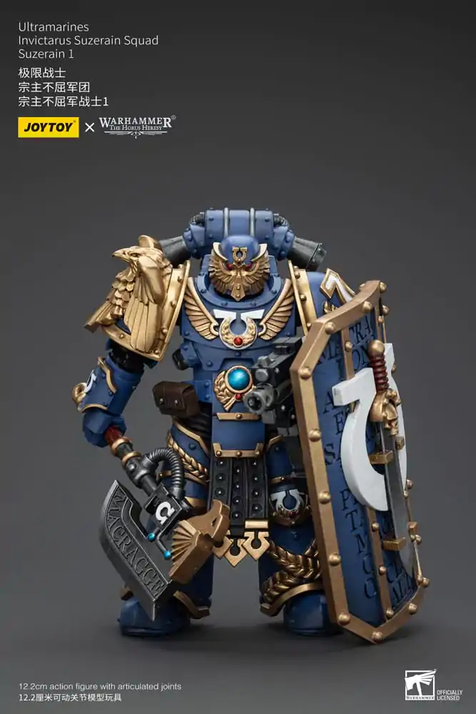 Warhammer The Horus Heresy Akčná figúrka 1/18 Ultramarines Invictarus Suzerain Squad Suzerain 1 12 cm termékfotó