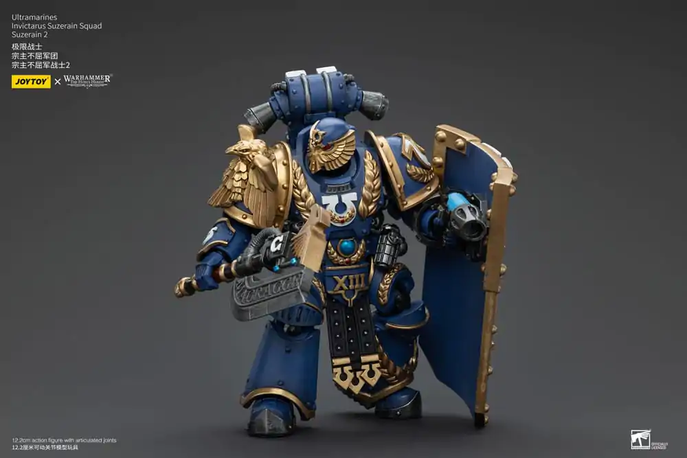 Warhammer The Horus Heresy Akčná figúrka 1/18 Ultramarines Invictarus Suzerain Squad Suzerain 2 12 cm termékfotó