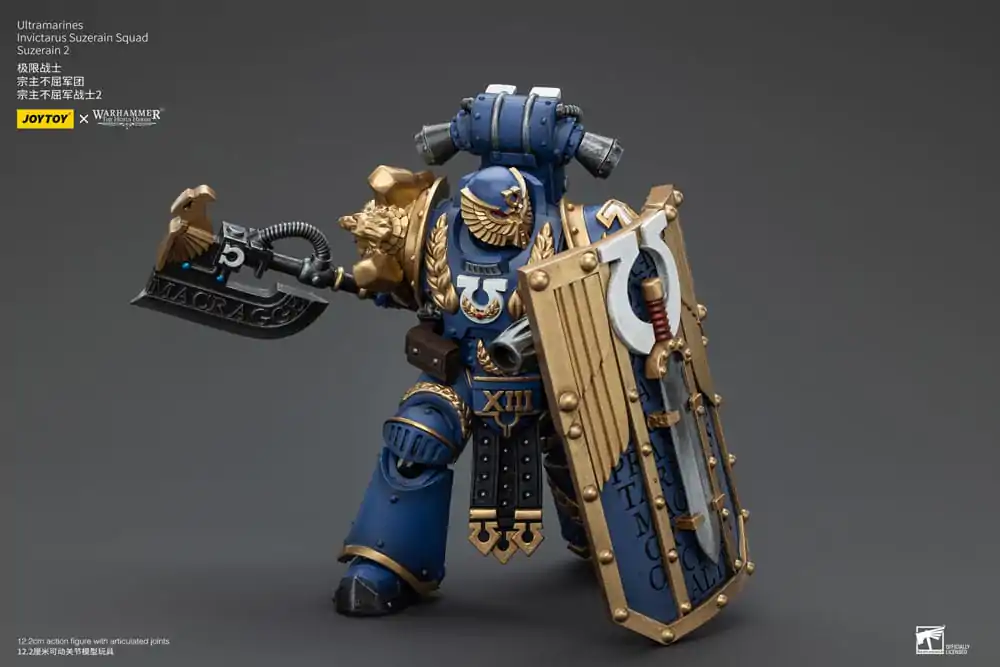 Warhammer The Horus Heresy Akčná figúrka 1/18 Ultramarines Invictarus Suzerain Squad Suzerain 2 12 cm termékfotó