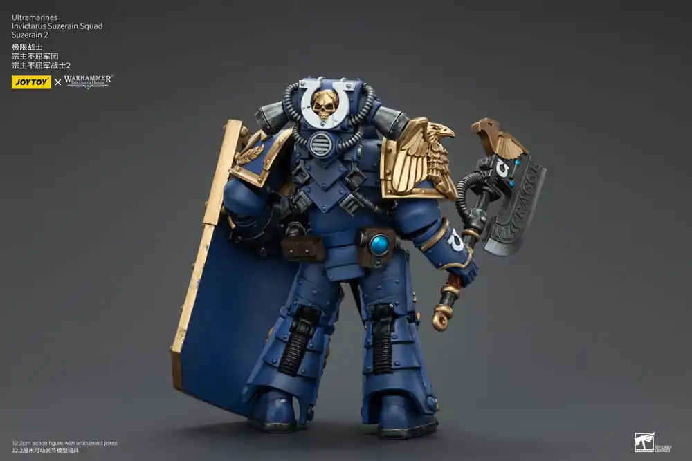 Warhammer The Horus Heresy Akčná figúrka 1/18 Ultramarines Invictarus Suzerain Squad Suzerain 2 12 cm termékfotó