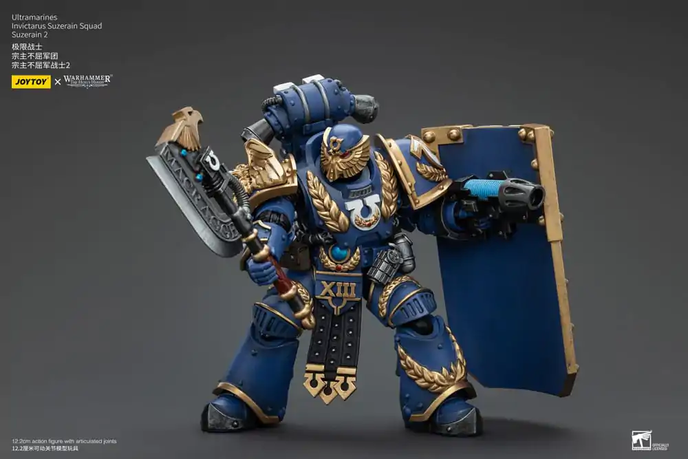 Warhammer The Horus Heresy Akčná figúrka 1/18 Ultramarines Invictarus Suzerain Squad Suzerain 2 12 cm termékfotó