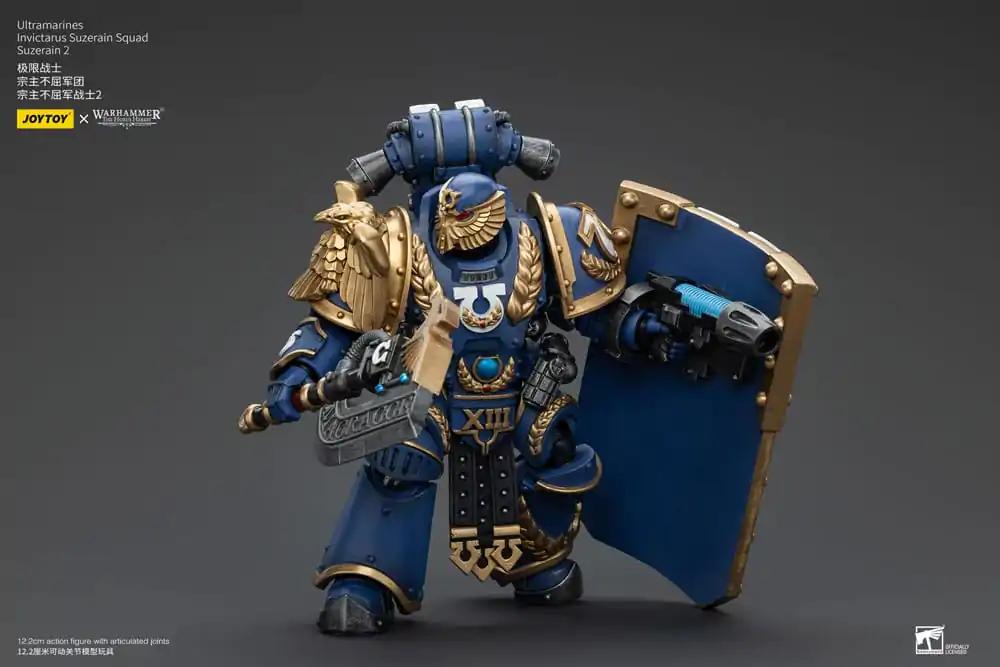 Warhammer The Horus Heresy Akčná figúrka 1/18 Ultramarines Invictarus Suzerain Squad Suzerain 2 12 cm termékfotó