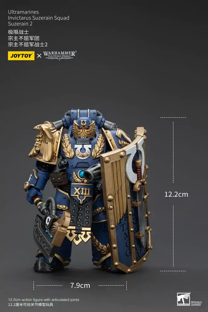 Warhammer The Horus Heresy Akčná figúrka 1/18 Ultramarines Invictarus Suzerain Squad Suzerain 2 12 cm termékfotó