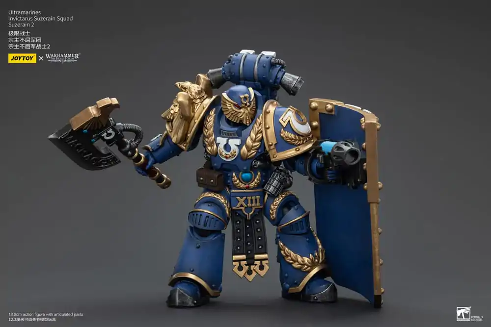 Warhammer The Horus Heresy Akčná figúrka 1/18 Ultramarines Invictarus Suzerain Squad Suzerain 2 12 cm termékfotó