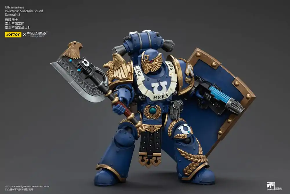 Warhammer The Horus Heresy akčná figúrka 1/18 Ultramarines Invictarus Suzerain Squad Suzerain 3 12 cm termékfotó