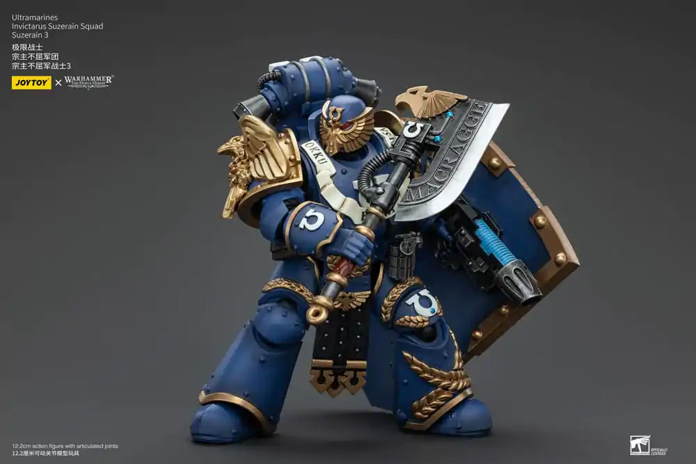 Warhammer The Horus Heresy akčná figúrka 1/18 Ultramarines Invictarus Suzerain Squad Suzerain 3 12 cm termékfotó