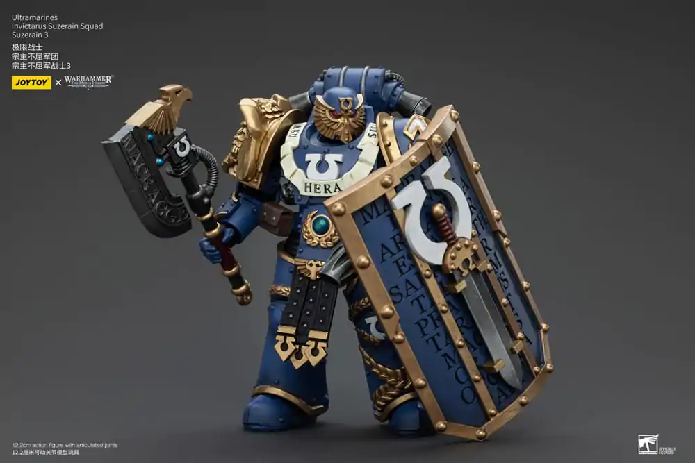 Warhammer The Horus Heresy akčná figúrka 1/18 Ultramarines Invictarus Suzerain Squad Suzerain 3 12 cm termékfotó