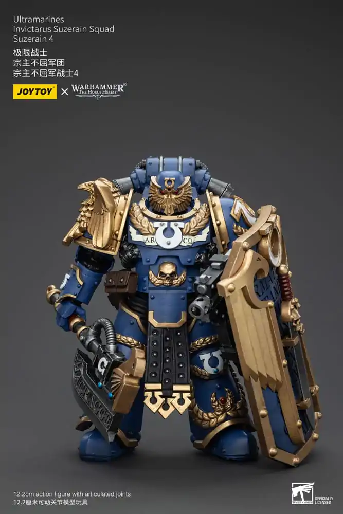 Warhammer The Horus Heresy Akčná figúrka 1/18 Ultramarines Invictarus Suzerain Squad Suzerain 4 12 cm termékfotó