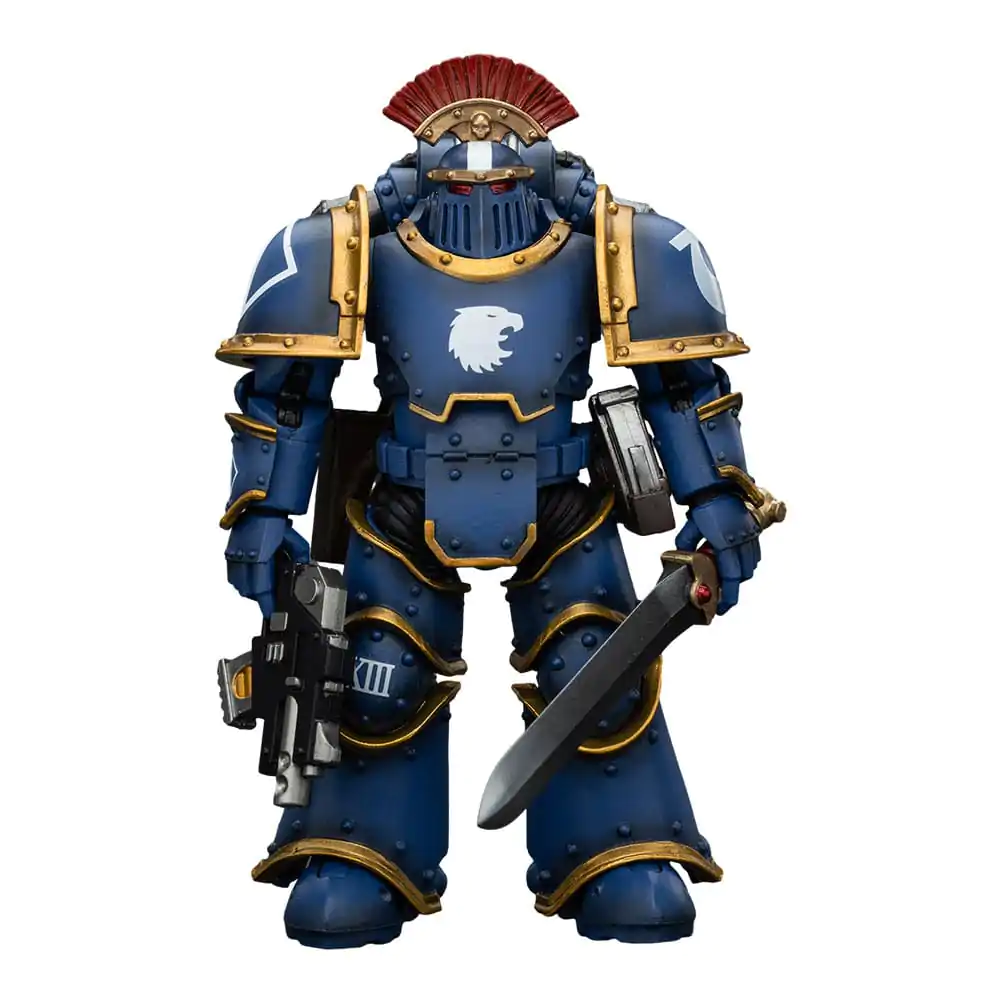 Warhammer The Horus Heresy Akčná figúrka 1/18 Ultramarines Legion MKIII Taktická čata Seržant s energetickým mečom 12 cm termékfotó