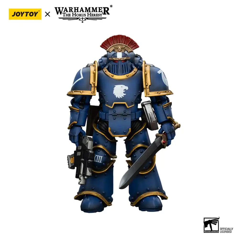 Warhammer The Horus Heresy Akčná figúrka 1/18 Ultramarines Legion MKIII Taktická čata Seržant s energetickým mečom 12 cm termékfotó