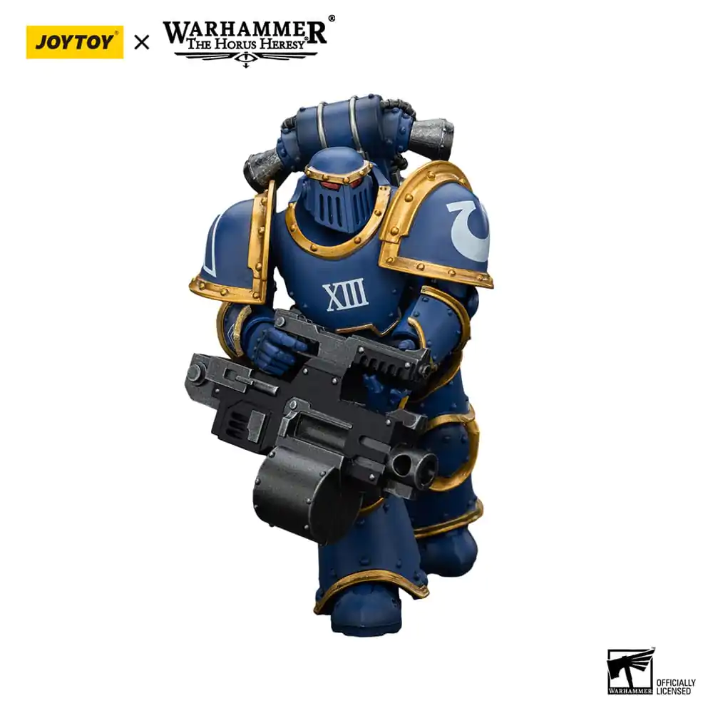 Warhammer The Horus Heresy akčná figúrka 1/18 Ultramarines Legion MKIII Tactical Support Squad Legionary with Heavy Bolter 12 cm termékfotó