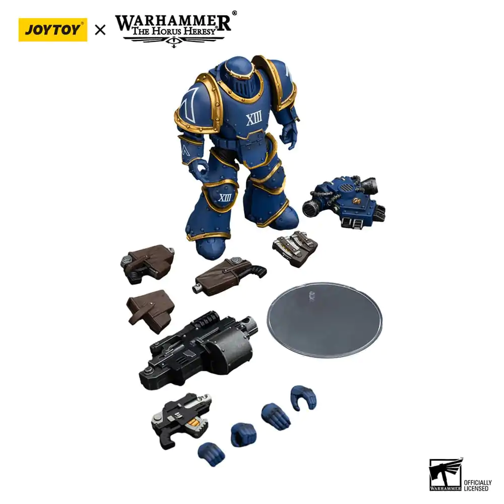 Warhammer The Horus Heresy akčná figúrka 1/18 Ultramarines Legion MKIII Tactical Support Squad Legionary with Heavy Bolter 12 cm termékfotó