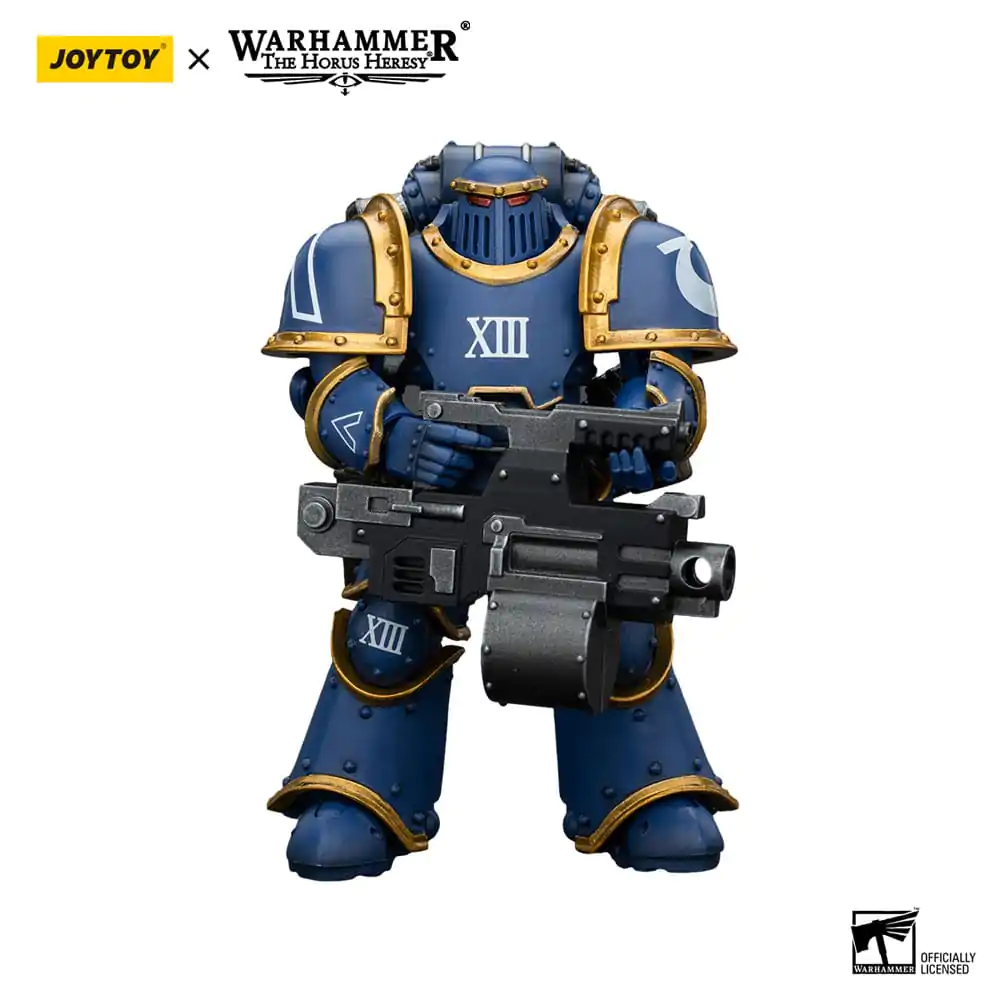 Warhammer The Horus Heresy akčná figúrka 1/18 Ultramarines Legion MKIII Tactical Support Squad Legionary with Heavy Bolter 12 cm termékfotó