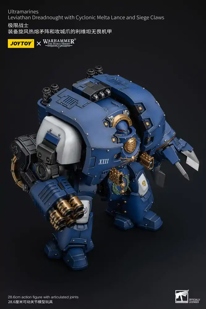 Warhammer The Horus Heresy akčná figúrka 1/18 Ultramarines Leviathan Dreadnought with Cyclonic Melta Lance And Siege Claws 29 cm termékfotó