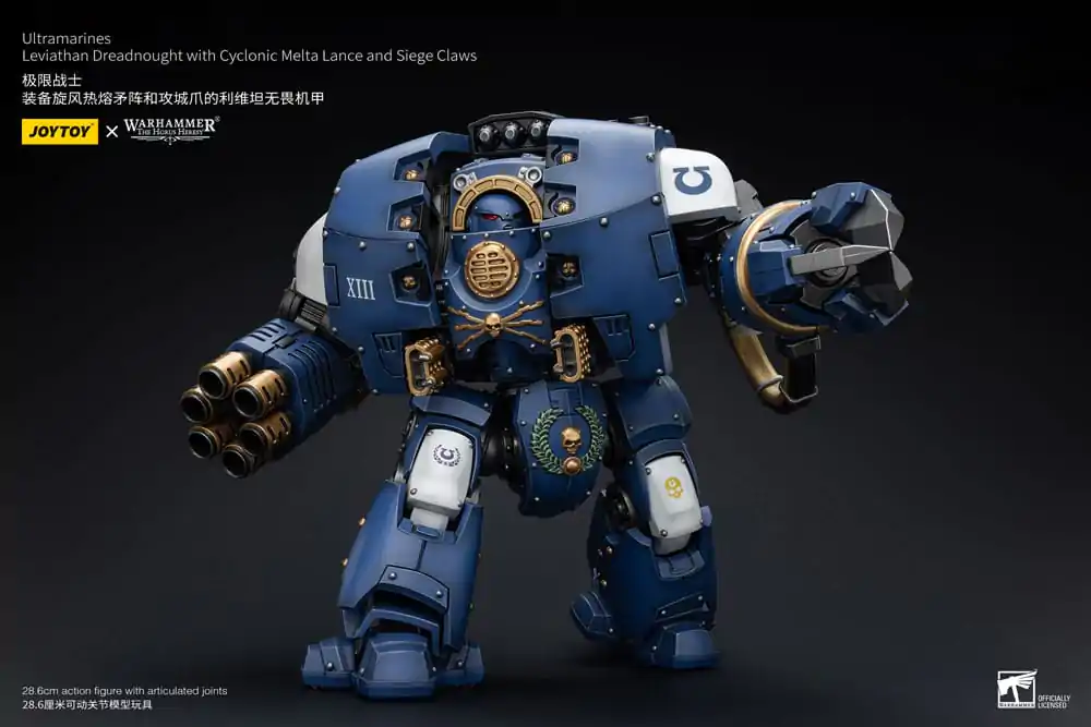 Warhammer The Horus Heresy akčná figúrka 1/18 Ultramarines Leviathan Dreadnought with Cyclonic Melta Lance And Siege Claws 29 cm termékfotó